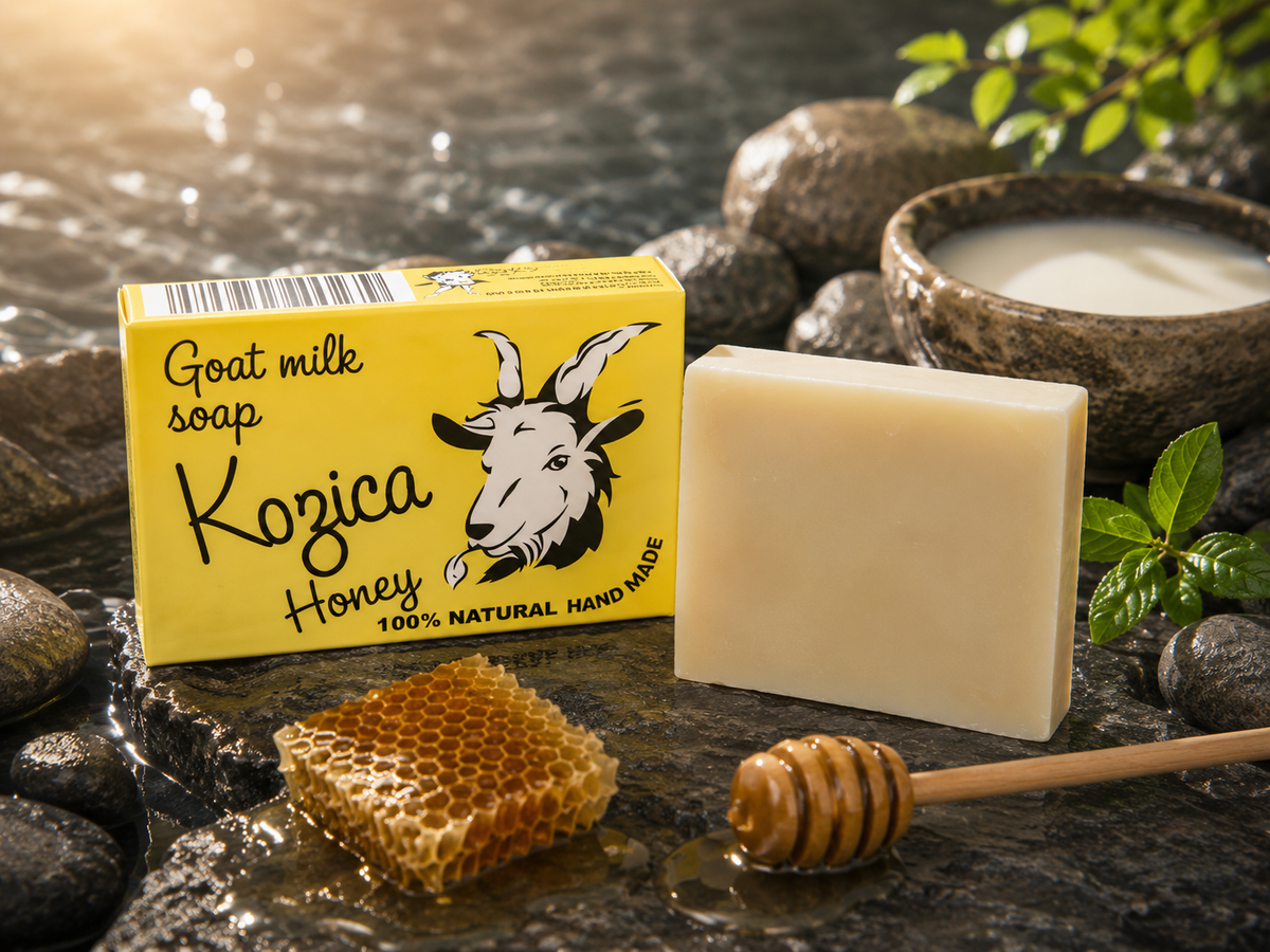 JABÓN DE LECHE DE CABRA CON MIEL